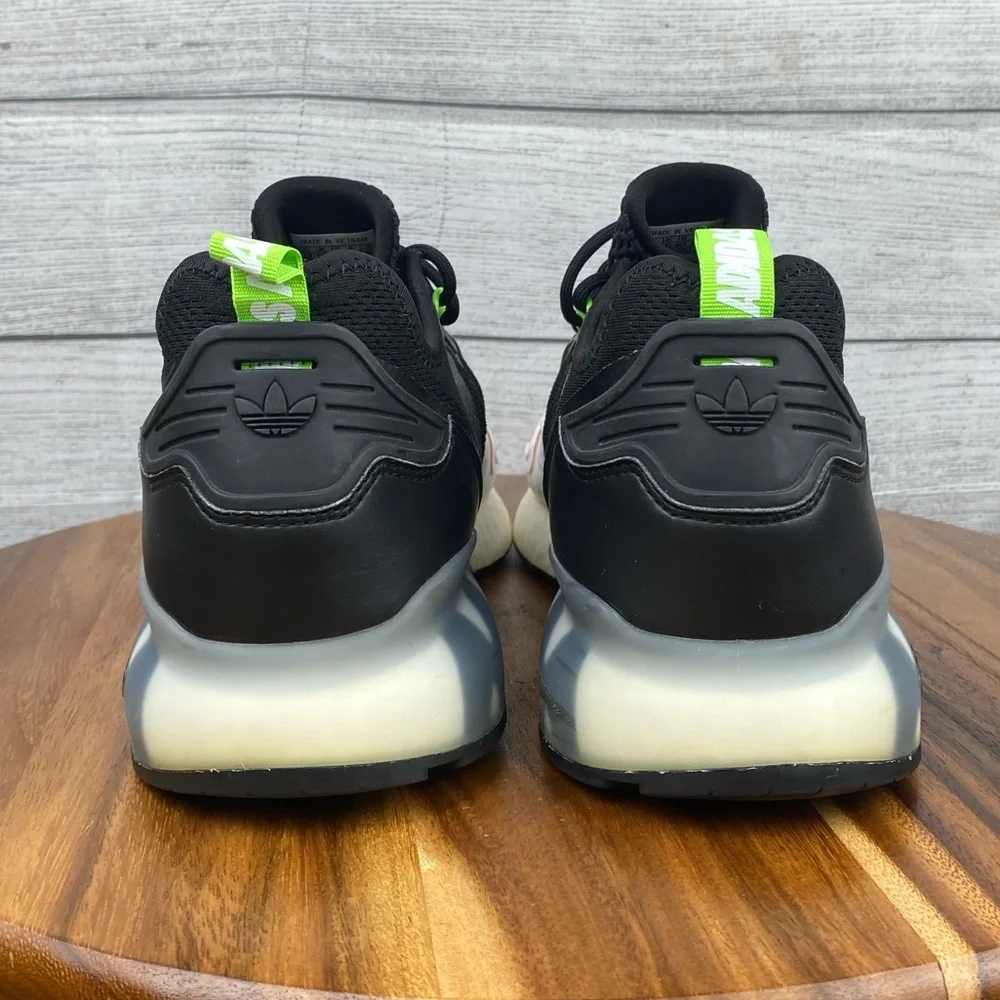 Adidas ZX 2K Boost Black White Sneaker H02743 Men’s Shoe Size 12